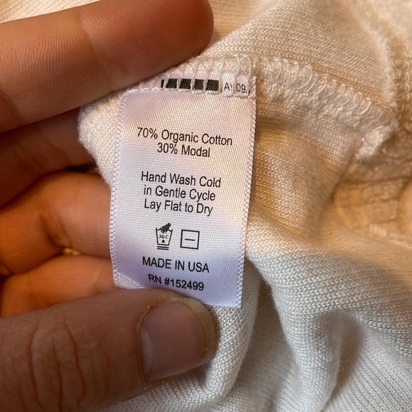 Amour Vert Circe Cloud Rib Top winter white medium - Picture 4 of 10